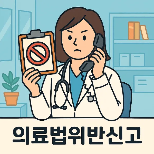 의료사고손해배상, 의료법위반신고